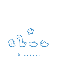 小恐龍 :white blue