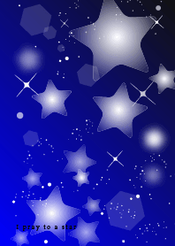 星に願う blue black