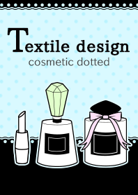 Textile Design cosmetic dotted