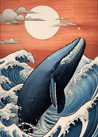 浮世繪 - 鯨 15661B