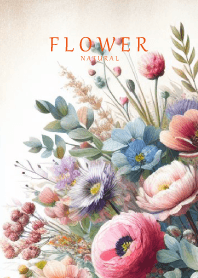 Retro Flower-NATURAL-32