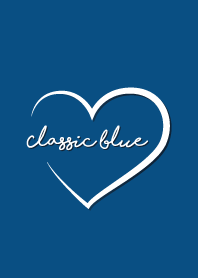 classic blue color