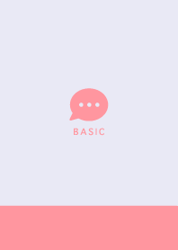 Simple&Basic - Peach Pink&Purple