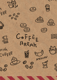 COFFEE BREAK+ナチュラルクラフト紙