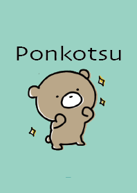 Mint Green : Bear Ponkotsu 3.1