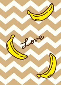Banana - Brown zigzag-joc