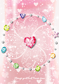 Lucky Four-leaf clover & Power stone