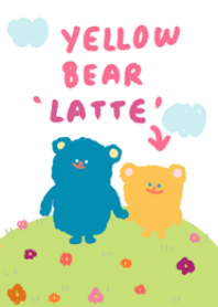 Latte Little yellow bear!