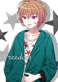 Freedom -Green & White-