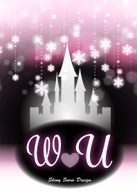 W&U-Initial-Snow Castle-Baby pink