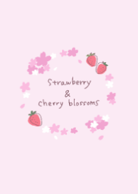 strawberry&cherry blossoms