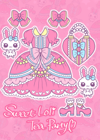 Sweet Loli Tea Party -Pink-