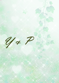 Y & P Heart Beautiful Green