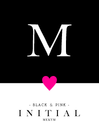 INITIAL M -BLACK&PINK-