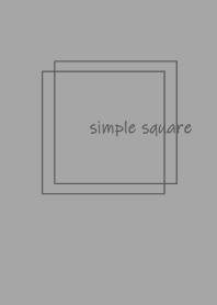simple square =gray=*