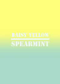 Daisy yellow & Spearmint Green Theme(JP)
