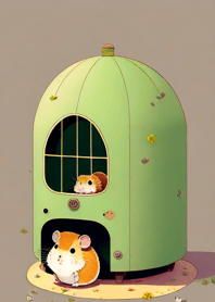 Banyak sekali hamster! 234