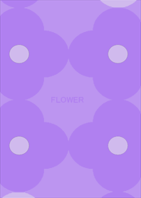 ลายดอกไม้สีม่วง