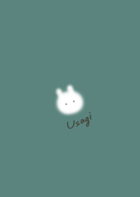 Fluffy Rabbit bluegreen09_2