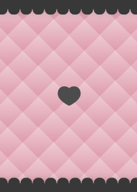 シンプルレース[ブラック&ピンク]