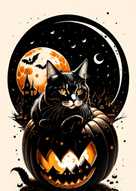 halloween cat a2DBd1