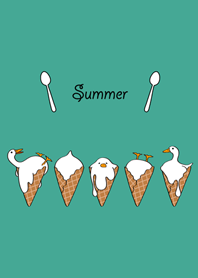 融化了鴨！！！(薄荷綠色)