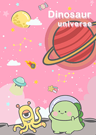 Universe/Dinosaur/Alien/pink