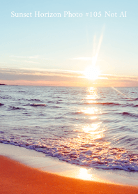 Sunset Horizon Photo #105 Not AI
