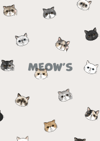meowshead2 / light beige.
