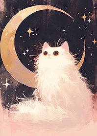 月下の高貴な猫咪❤️
