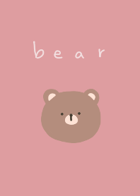 bear pink