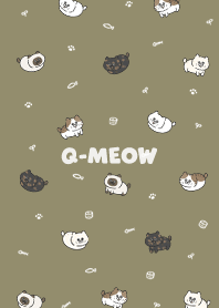 Q-meow3 / olive