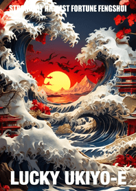 Prayers for good luck Lucky Ukiyo-e 13