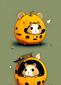 Halloween Hamster 8990bC