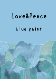Oil painting art [blue paint 171]