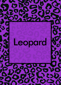 Leopard Purple
