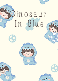 Dinosaur in blue!
