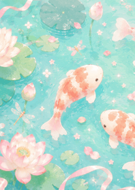 Lucky Lotus Koi 011
