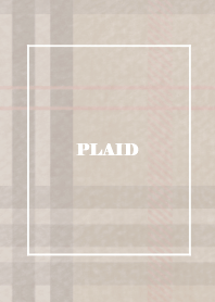 Plaid Standard 02  - beige (a)