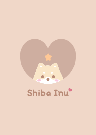 柴犬2お星さま[オレンジ]