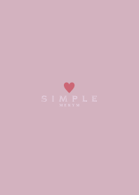 -DUSKY PINK SIMPLE- 43