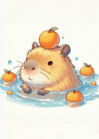 Capybara fat and round n.6