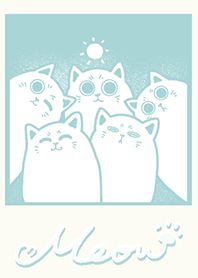 Meow J (Monochrome) - Indigo (Gr7)