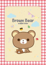 Brown Bear Scottish Cookie