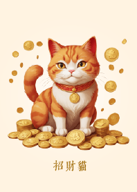 Lucky cat amulet
