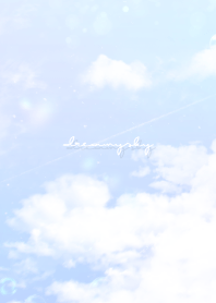 dreamy sky - blue