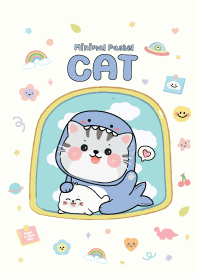 แมวน้อยชุดฉลาม & แมวน้ำน่ารัก