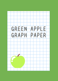 GREEN APPLE GRAPH PAPER/GREEN/YELLOW