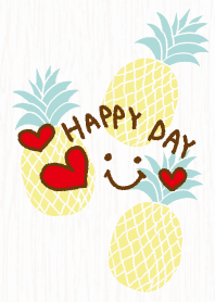 Pineapple grain background - smile16-