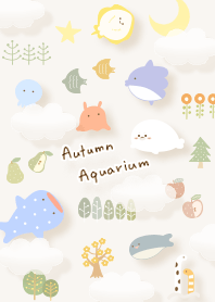 beige Autumn-colored aquarium 10_2